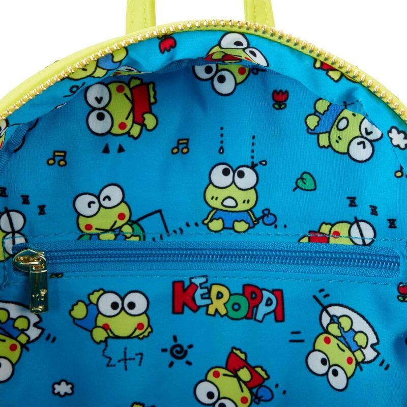 Mini Mochila Verde Sanrio Sequin Keroppi Multi -Loungefly