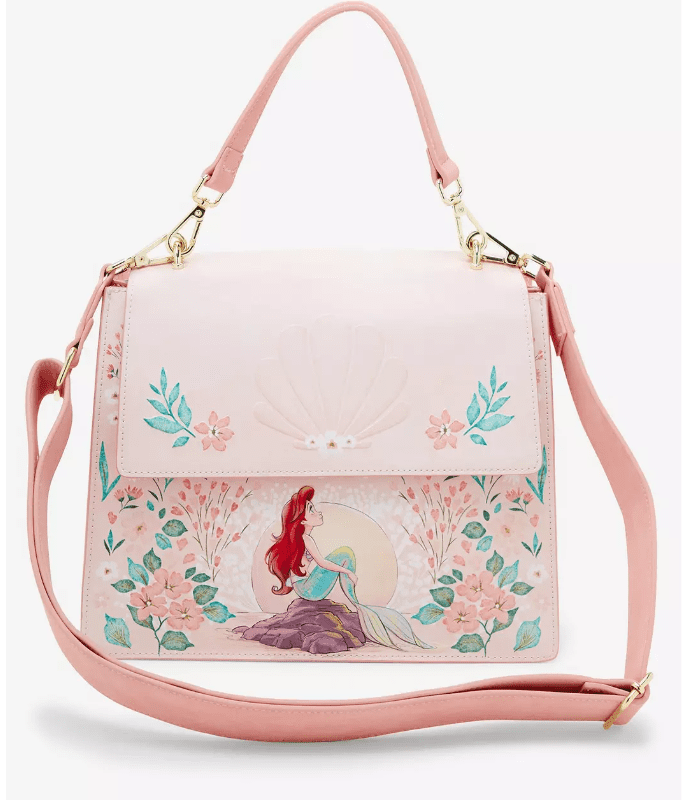 Cartera Disney La Sirenita Ariel Floral – Loungefly